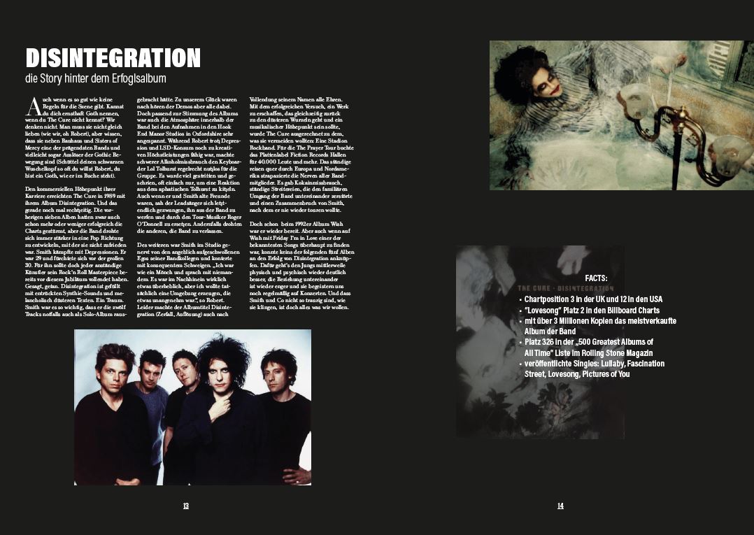 Seite aus Gothic Magazin